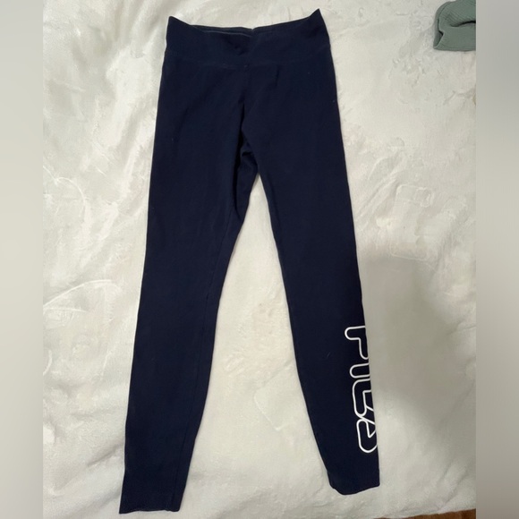 Fila Navy Leggings - Picture 2 of 3
